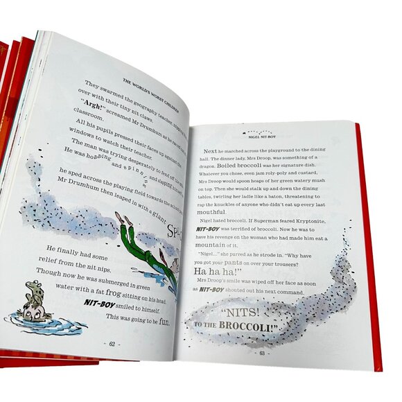 Worlds Worst Children David Walliams Books Lot 3 Vol 1 2 3 HC DJ - Picture 11 of 16